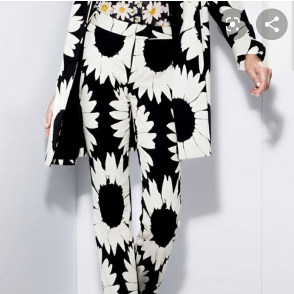 Alice + Olivia floral bootcut pant